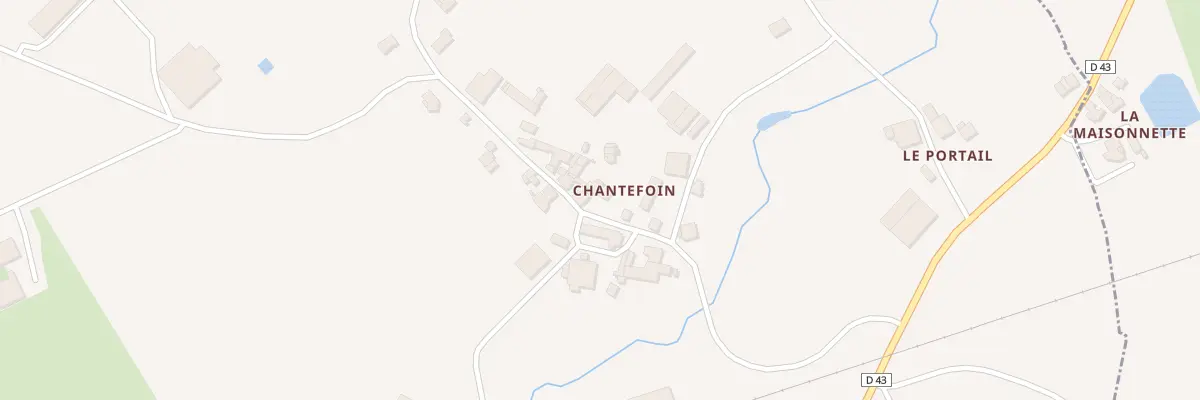 Plan du 21 Chantefoin à Monsireigne