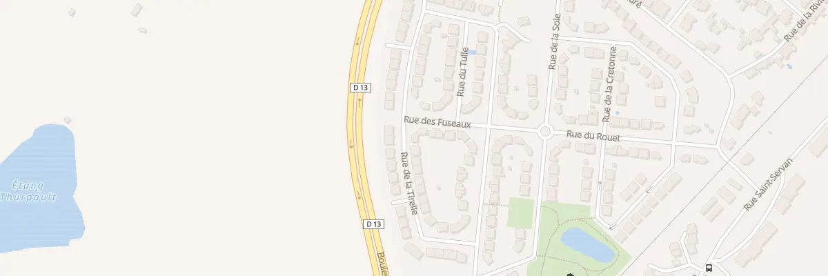 Plan du 22 Rue de la Tirelle à Cholet
