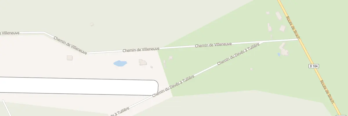 Plan du 8 Che de Villeneuve à Sainte-Hélène