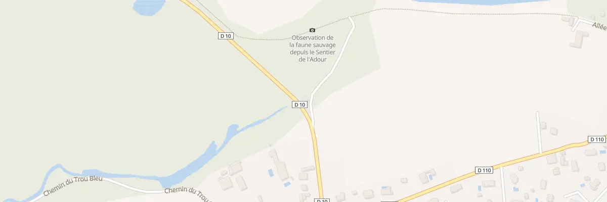 Plan du 196 Rte du Marensin à Gousse