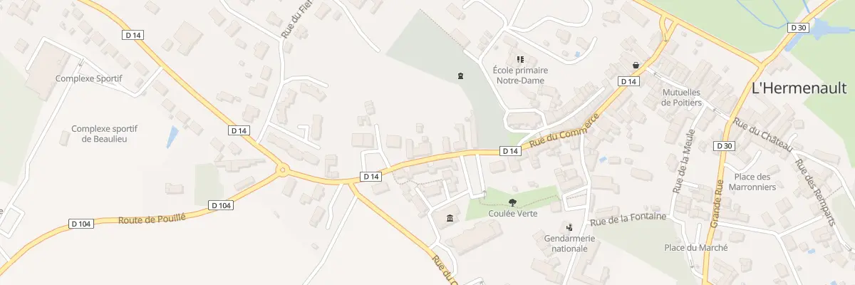 Plan du 5296 Le Petit Village à L’Hermenault