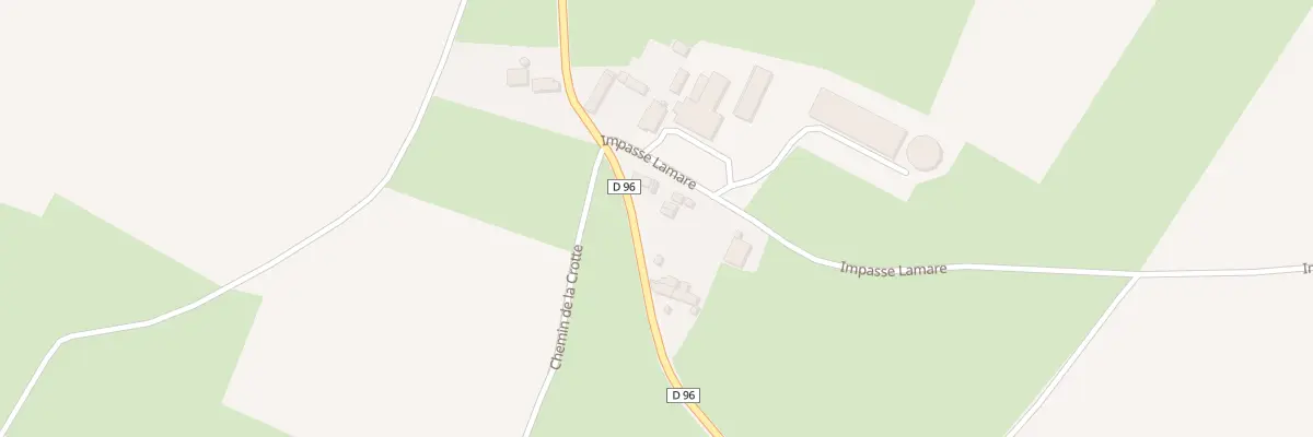 Plan du 58 Imp Lamare à Trévières