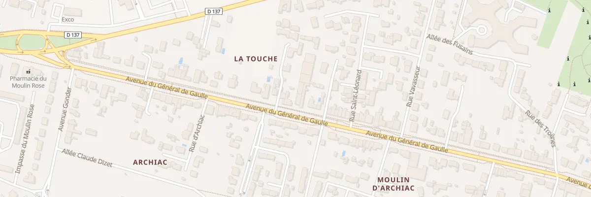 Plan du 152B Av du Général de Gaulle à Tonnay-Charente