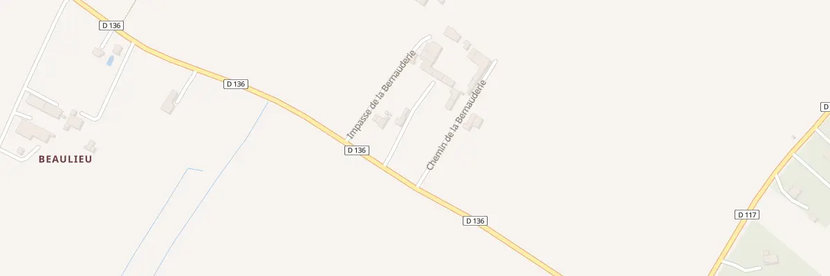 Plan du 11 Che de la Bernauderie à Sablonceaux
