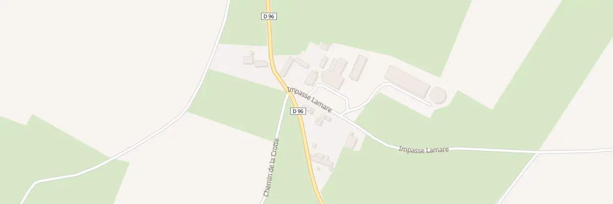 Plan du 899 Rue du Douet Doquet à Trévières