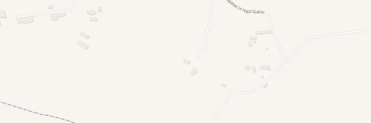 Plan du 5046A Le Haut Guerin au Perron