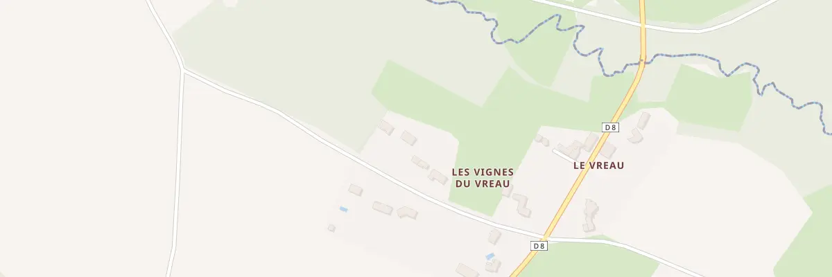 Plan du 12 Le Vreau à La Caillère-Saint-Hilaire