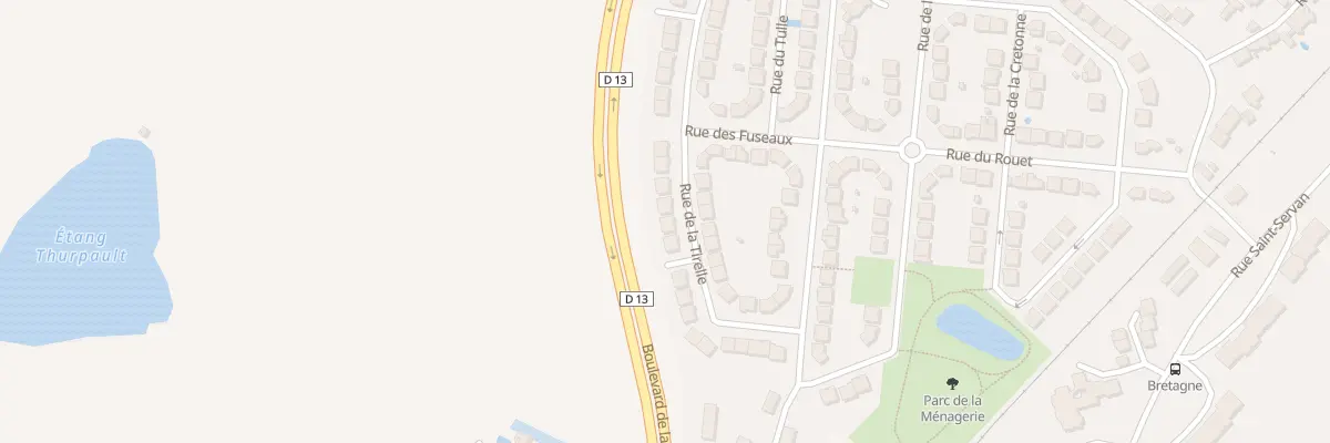 Plan du 19 Rue de la Tirelle à Saint-Léger-sous-Cholet
