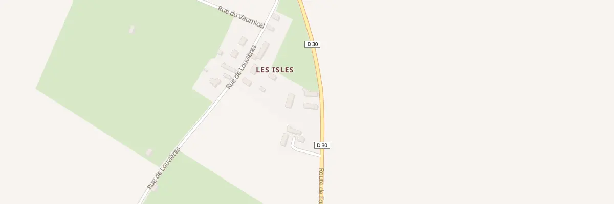 Plan du 5030 Rue de Louvières à Vierville-sur-Mer