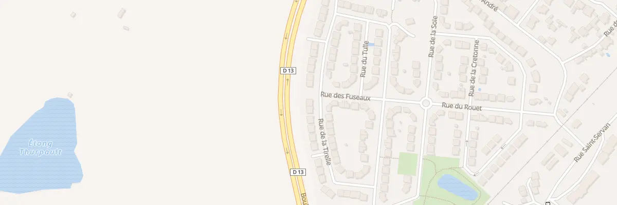Plan du 29 Rue de la Tirelle à Cholet