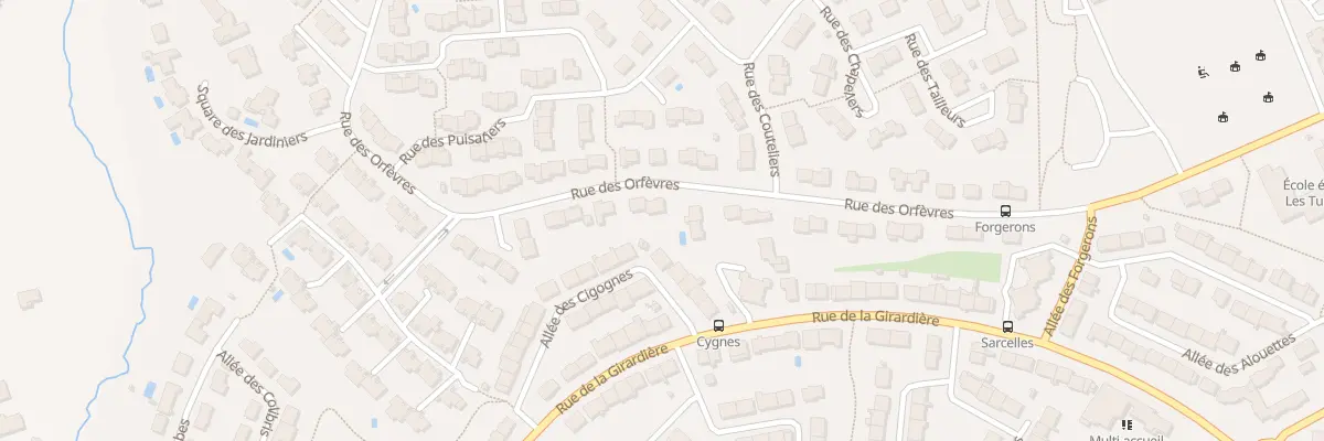 Plan du 39 Rue des Orfèvres à Cholet