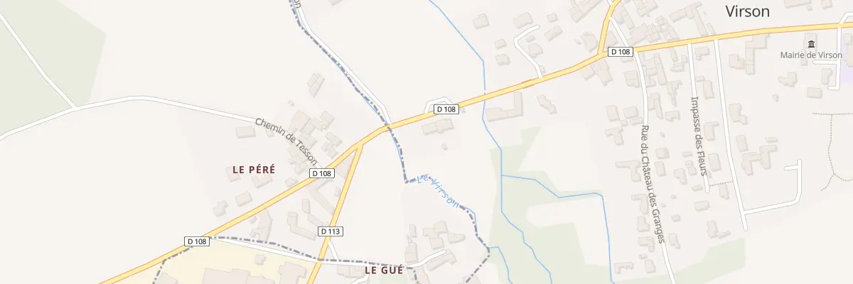 Plan du 2 Rue de la Rochelle à Virson