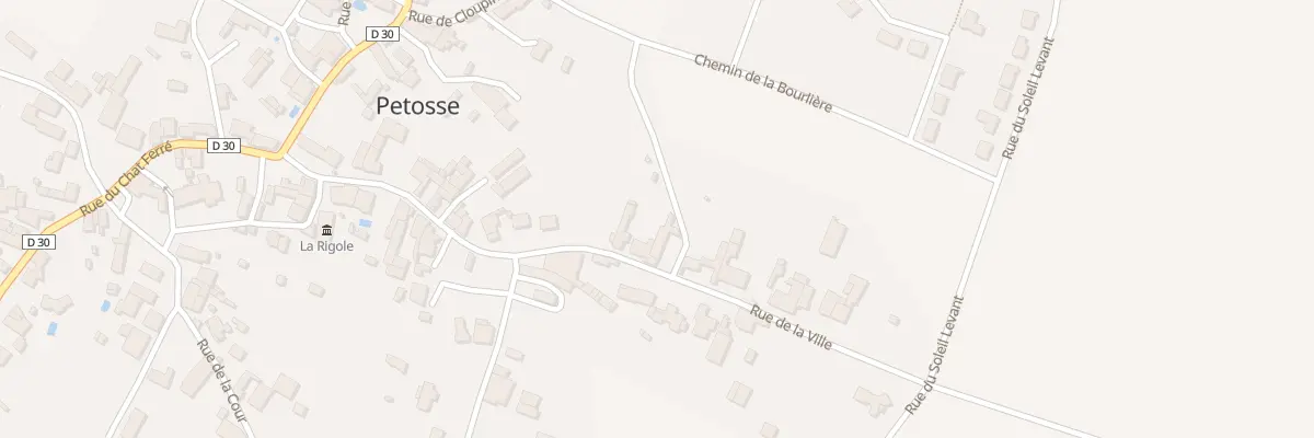 Plan du 17 Rue de la ville à Petosse