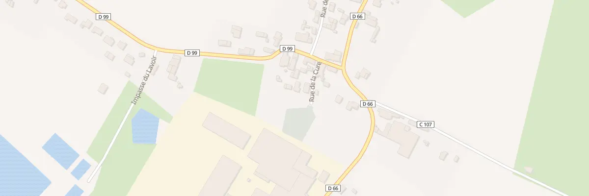 Plan du 8 Rue de la cure à Saint-Martin-des-Fontaines