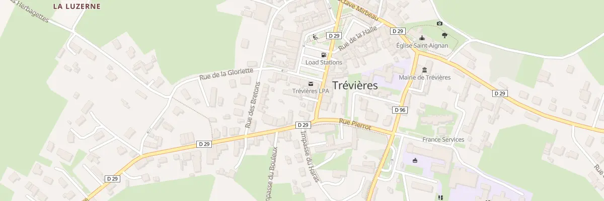 Plan du 170 Rue Bernard Anquetil à Trévières