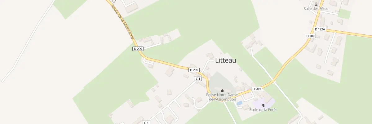 Plan du 5071 L’Eglise à Litteau