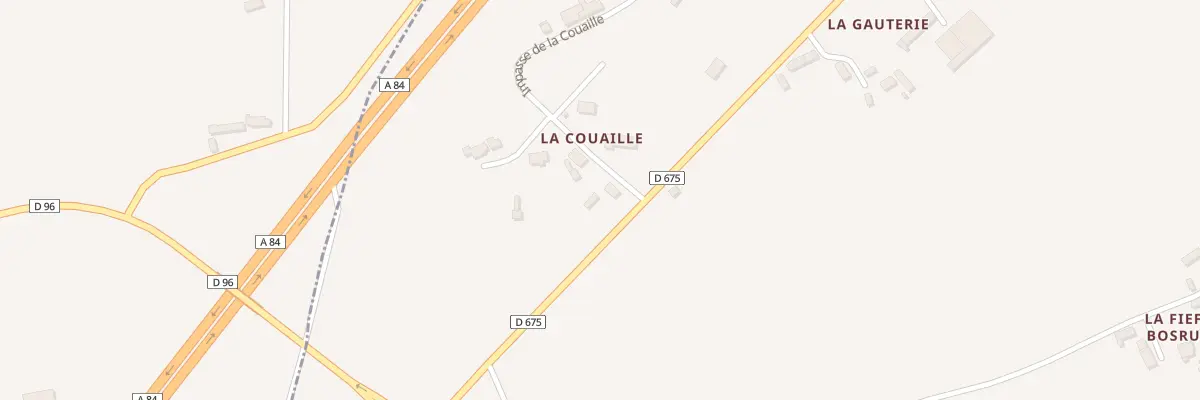 Plan du 1 Imp de la Couaille St Mart Bes à Souleuvre en Bocage