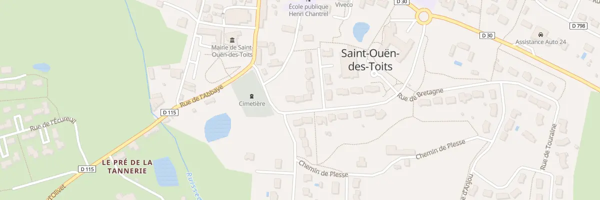 Plan du 3 All des Bosquets à Saint-Ouën-des-Toits