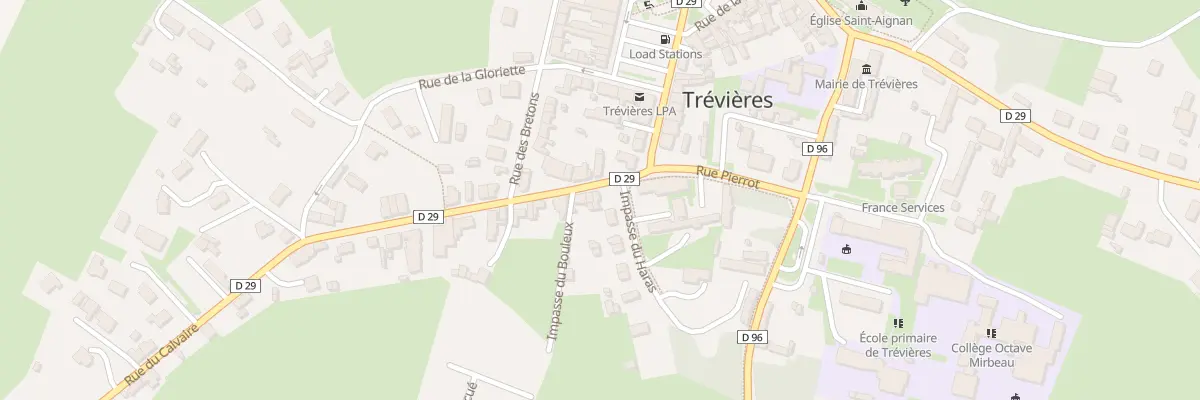 Plan du 41 Rue du Calvaire à Trévières