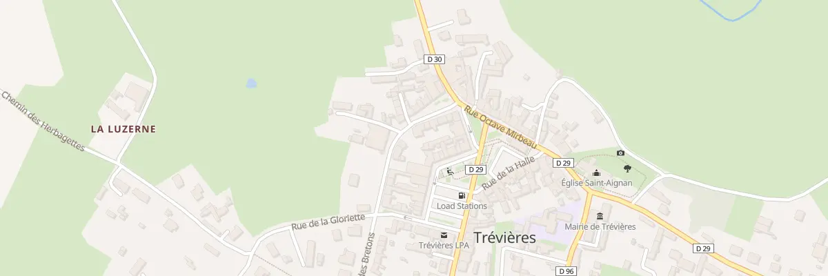 Plan du 57 Rue des Bretons à Trévières