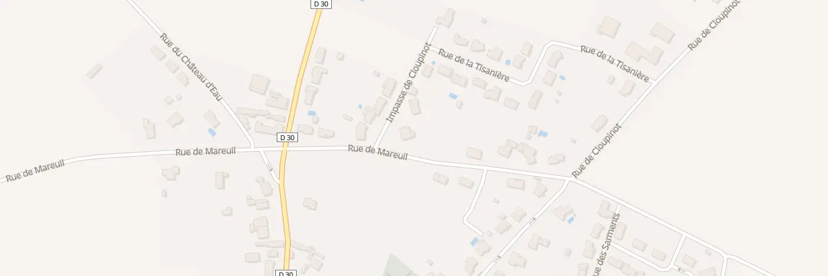 Plan du 42 Rue de mareuil à Petosse