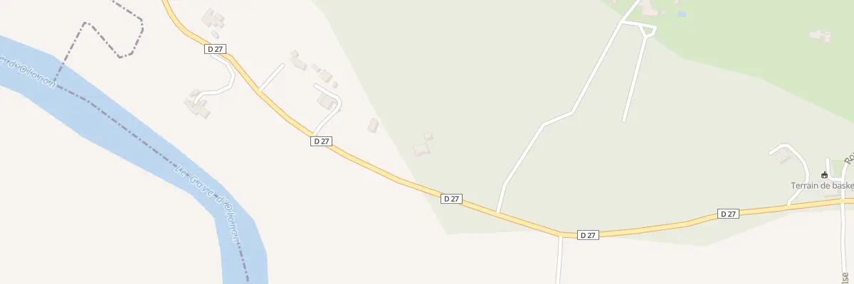 Plan du 390 Rte Departementale 27 à Andrein