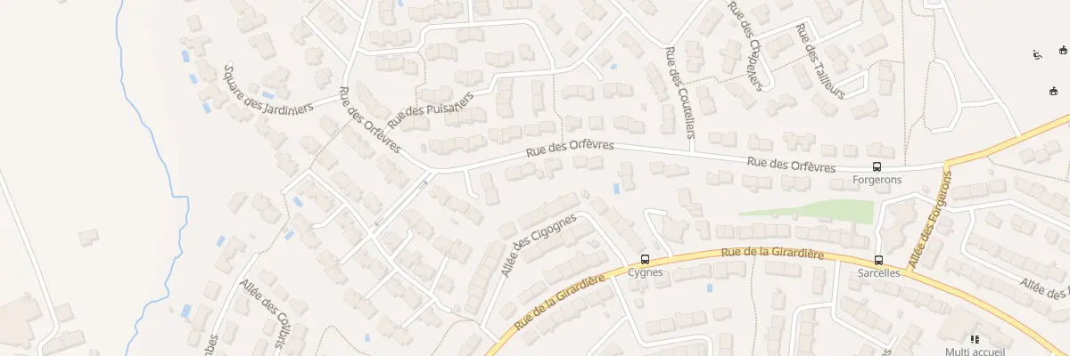 Plan du 45 Rue des Orfèvres à Cholet