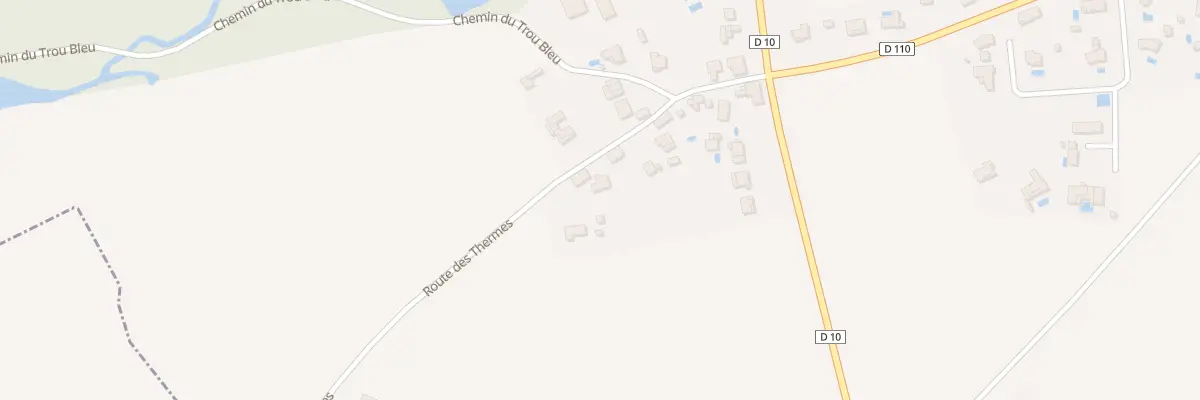Plan du 157 Rte des Thermes à Gousse