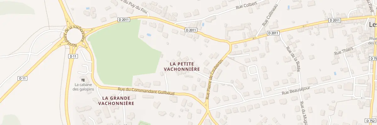 Plan du 8 Rue de la Petite Vachonnière aux Epesses