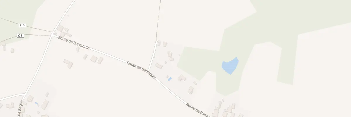 Plan du 72 Chem du Guis à Goos