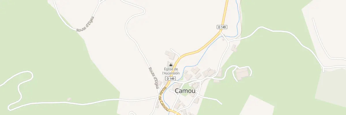 Plan du 5011 Game à Camou-Cihigue