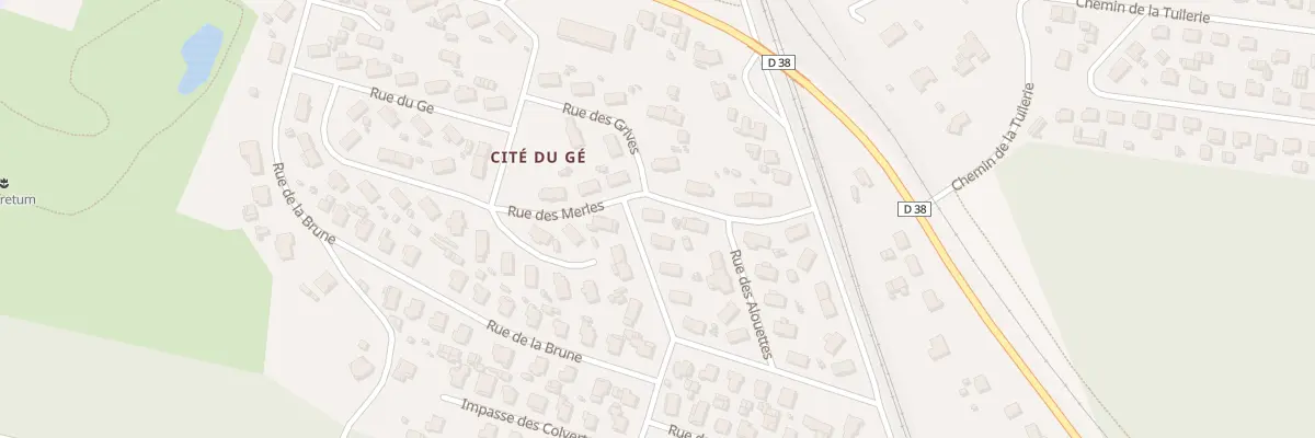 Plan du 7 Rue des Merles à Morcenx-la-Nouvelle