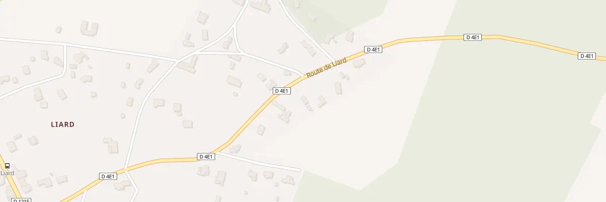 Plan du 51 Rte de Liard à Saint-Germain-d’Esteuil