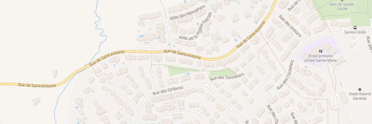 Plan du 51 Rue St Antoine à Cholet