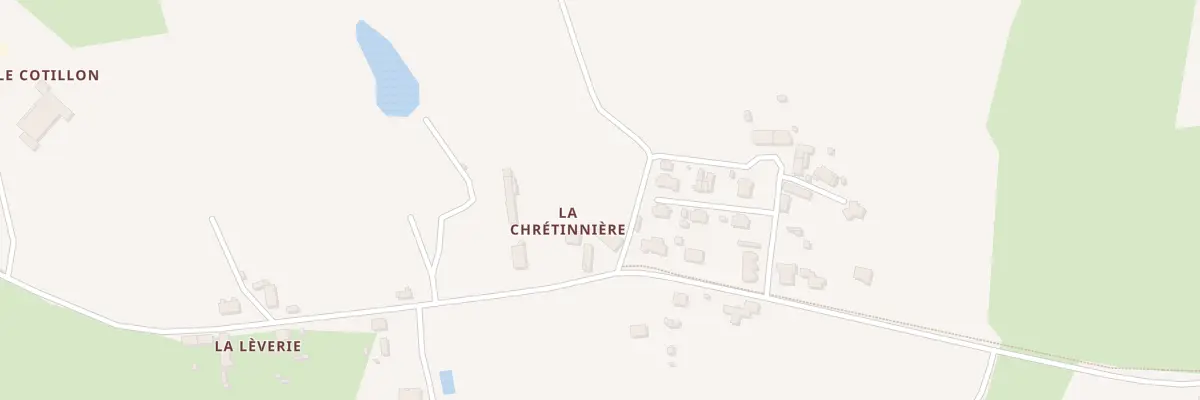 Plan du 2 La Chretiennière au Genest-Saint-Isle