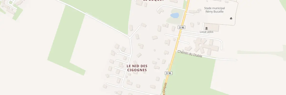 Plan du 278 Rue Joël Durand à Trévières