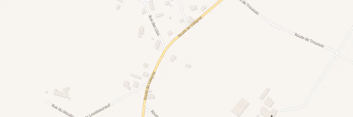 Plan du 12 Rte de Valeyrac à Valeyrac