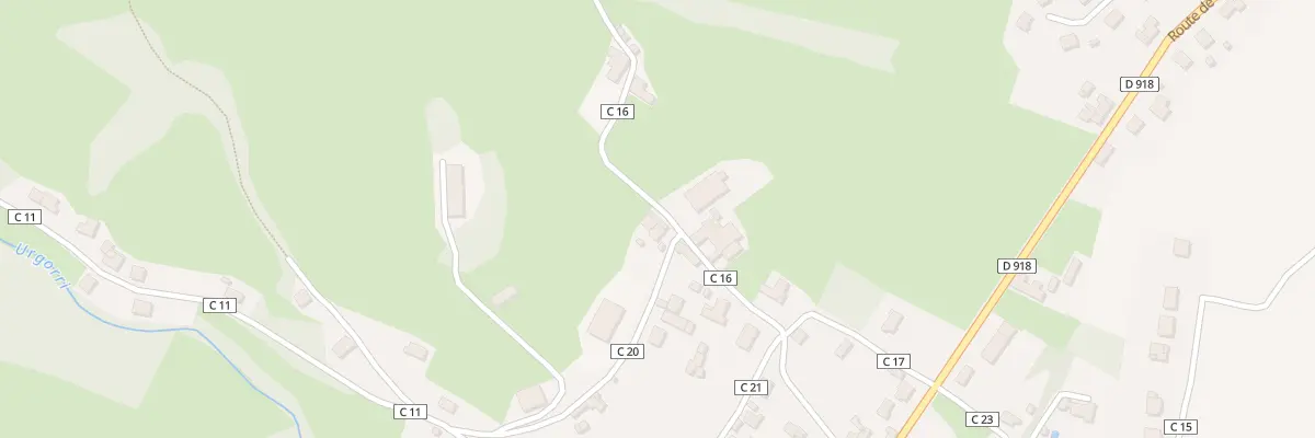 Plan du 285 Che de Lascay à Garindein