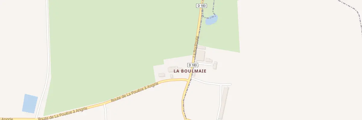 Plan du 5339 La Boulmaye à Angrie