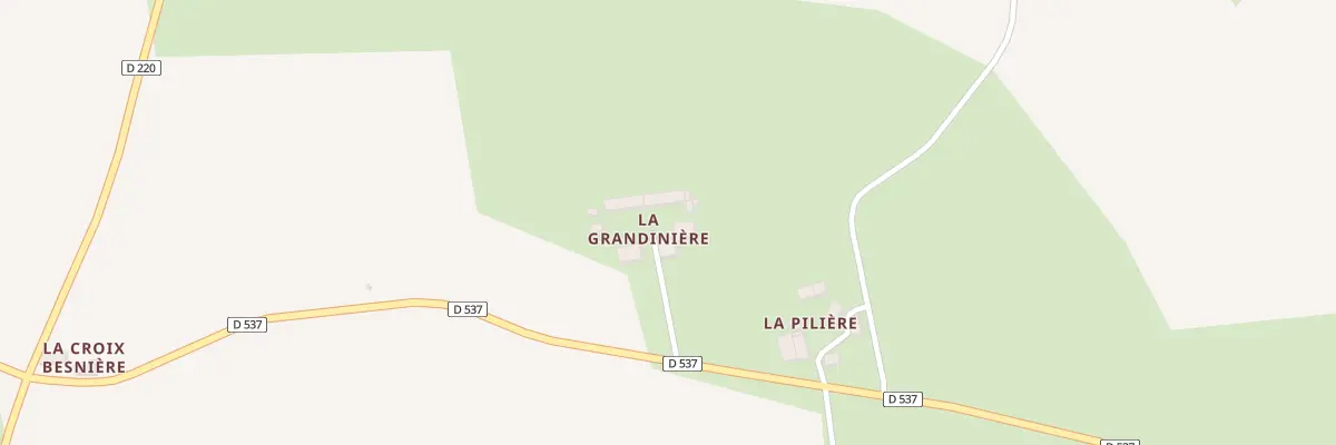 Plan du 103 Che de la Grandinière à Saint-Denis-de-Gastines