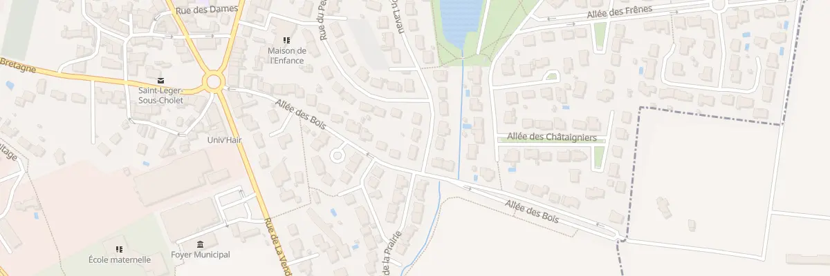 Plan du 3 Rue Cesbron Lavau à Saint-Léger-sous-Cholet