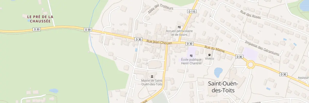 Plan du 7 Rue Jean Chouan à Saint-Ouën-des-Toits