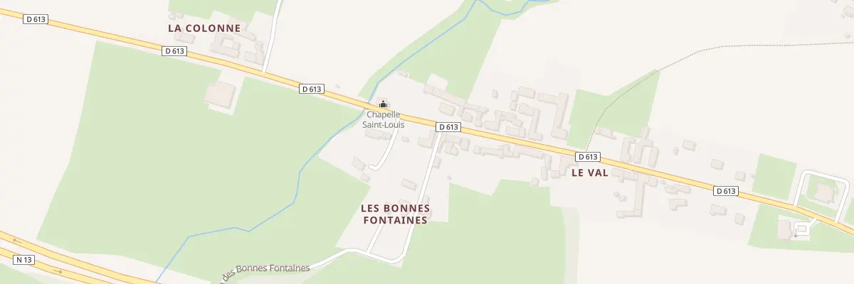 Plan du 661 Rte de l’Ancienne Voie Romaine à Formigny La Bataille