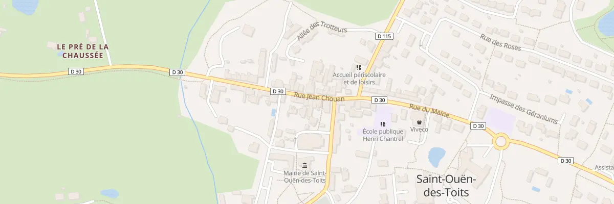 Plan du 9 Rue Jean Chouan à Saint-Ouën-des-Toits