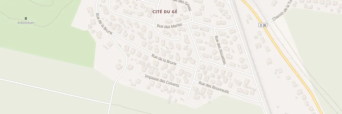 Plan du 23 Rue de la Brune à Morcenx-la-Nouvelle