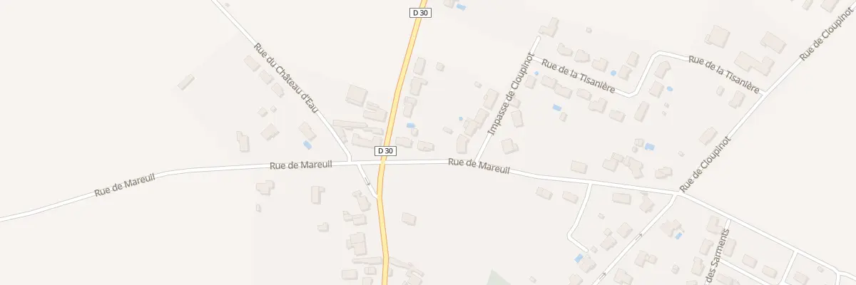 Plan du 58 Rue de mareuil à Petosse