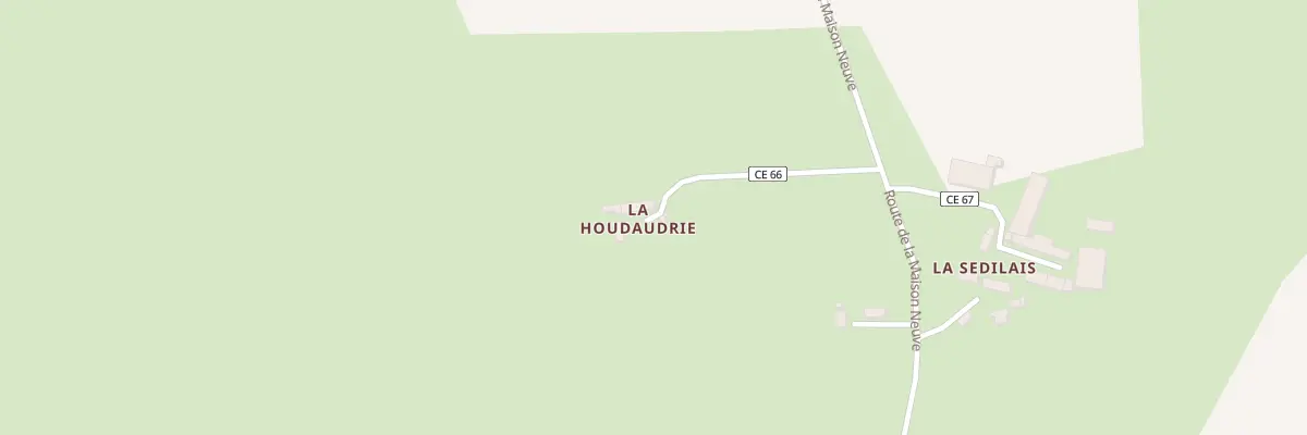 Plan du 139 Che de la Houdaudrie à La Baconnière