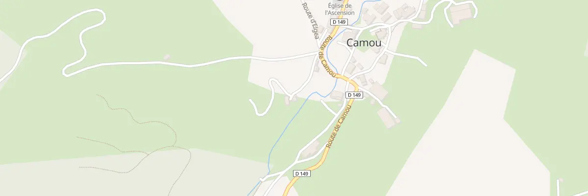 Plan du 5013 Asquibarre Ochoy à Camou-Cihigue