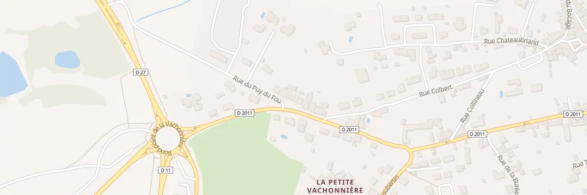 Plan du 58 Rue du Puy du Fou aux Epesses