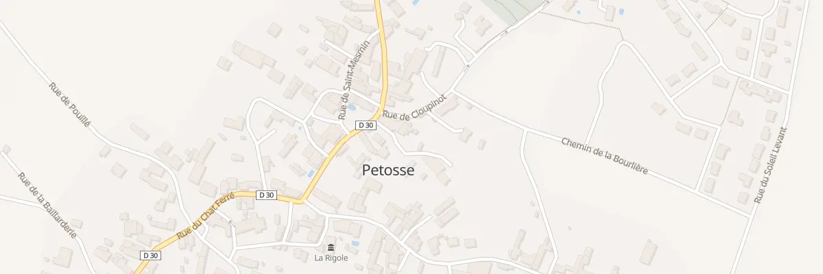 Plan du 7 Imp de la Lombardière à Petosse